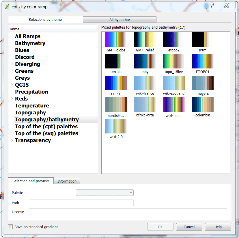 Color Palette Qgis at Herbert Showers blog