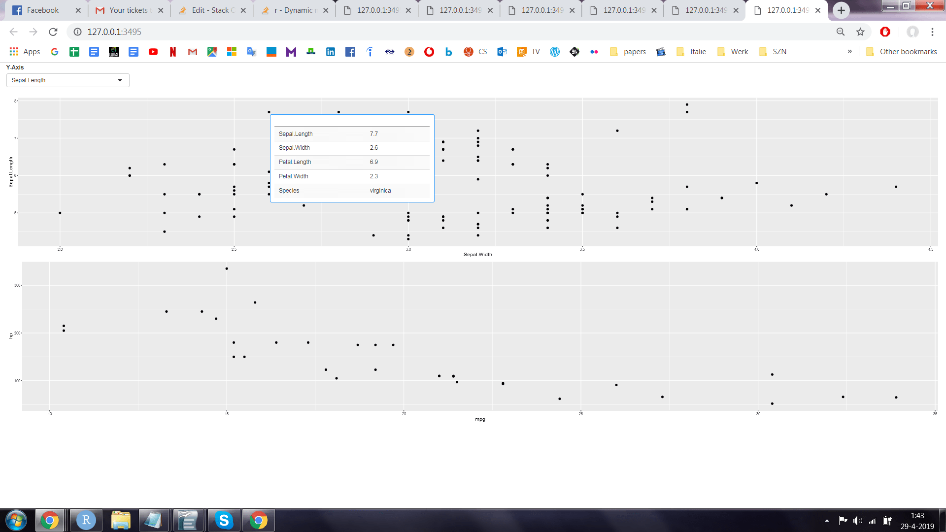 javascript How to add custom hover function to