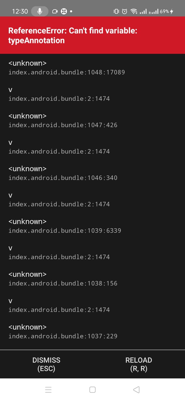 React Native Release Signed APK crash on app start time