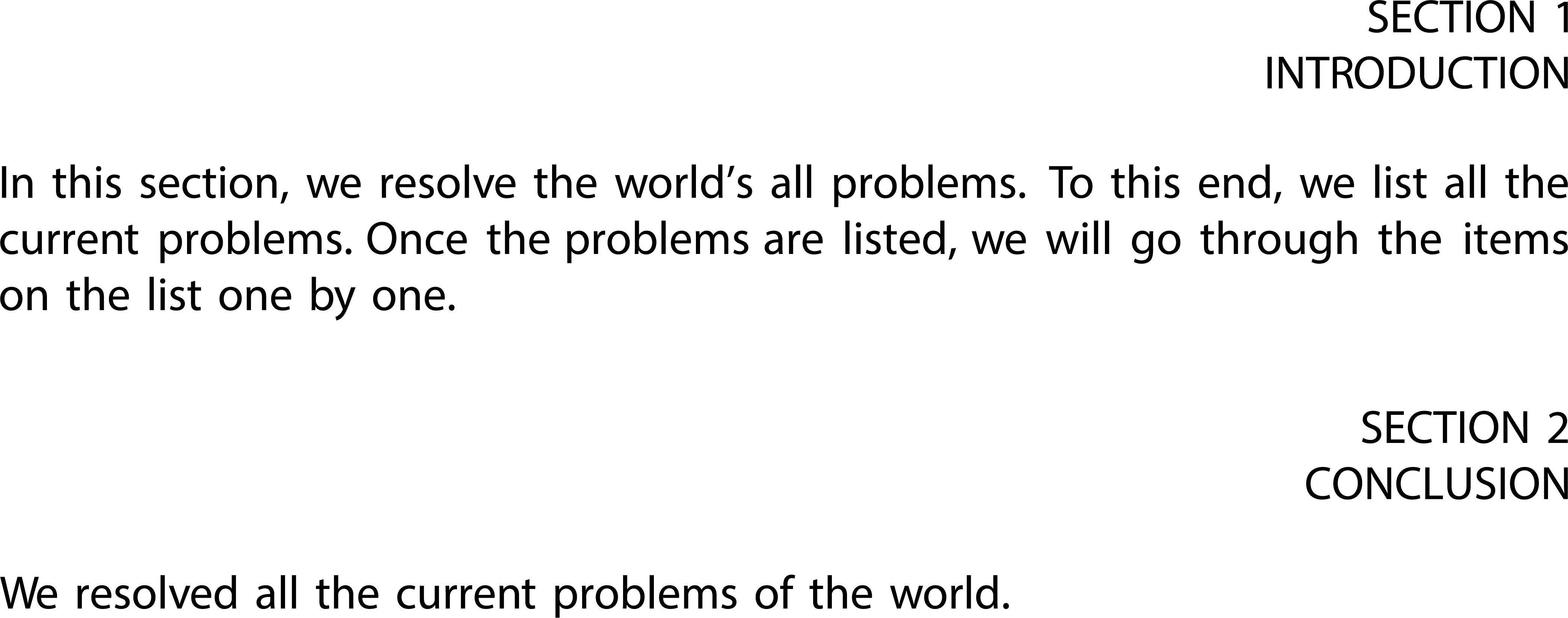 align Configuration of section numbering and section heading TeX