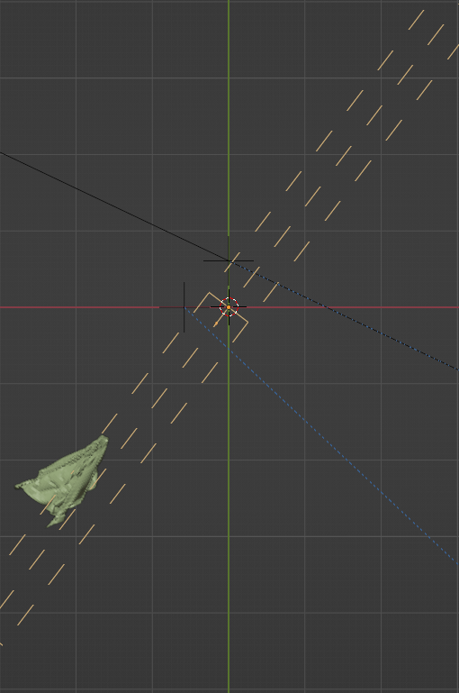 How to get focused wind in a simulation? Like a fan or leaf blower