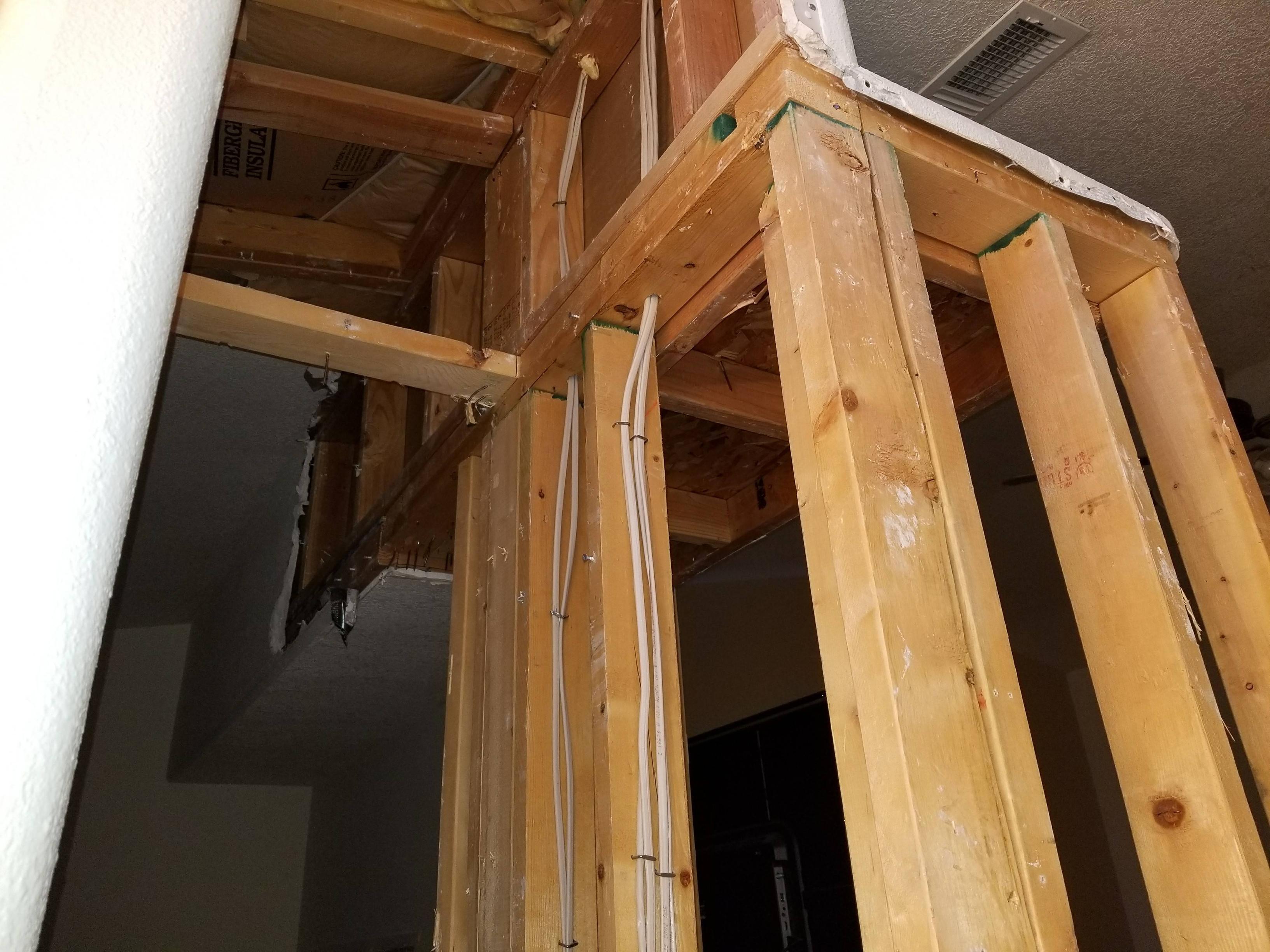 How to identify if woodframed wall is loadbearing? Home Improvement