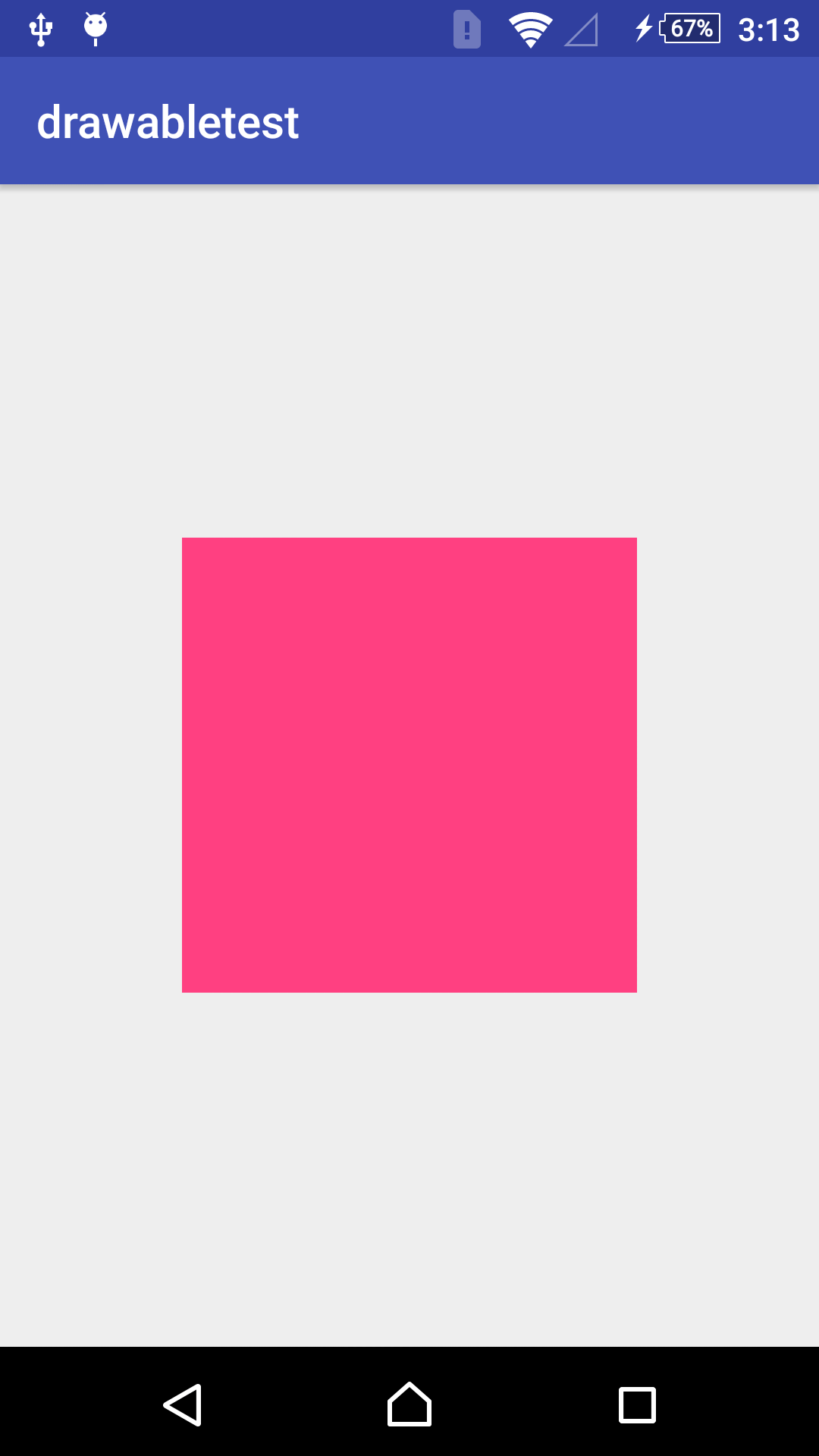 android layerlist drawable rendered incorrectly in Api 21 Stack