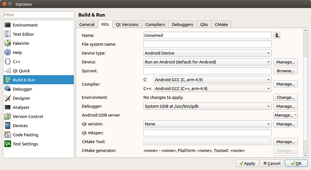 Qt is not detecting android kits automaticallly Stack Overflow