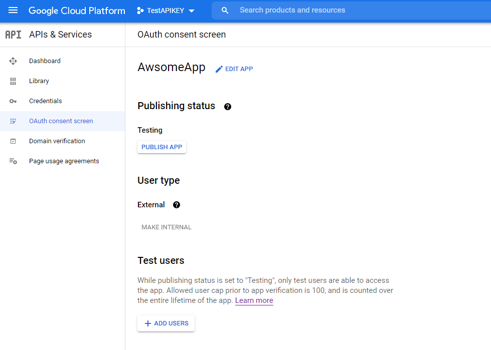 youtube api Google Oauth Error 403 access_denied the developer has