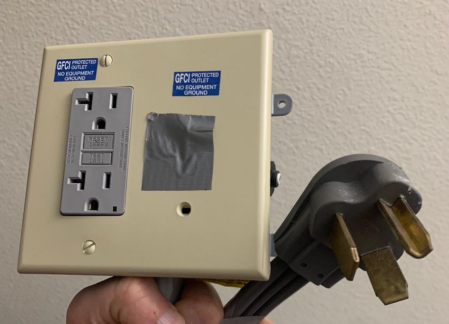 circuit breaker - How can I safely utilize a dryer outlet to power 100V