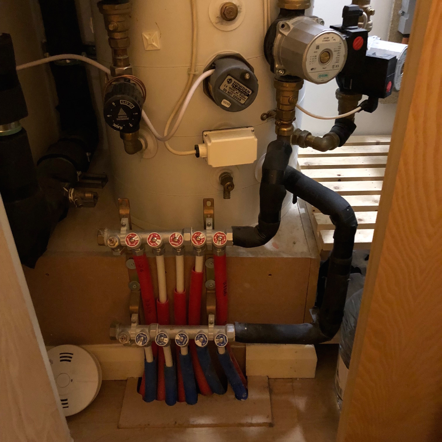 plumbing What could cause my hot water to run out quickly... but only