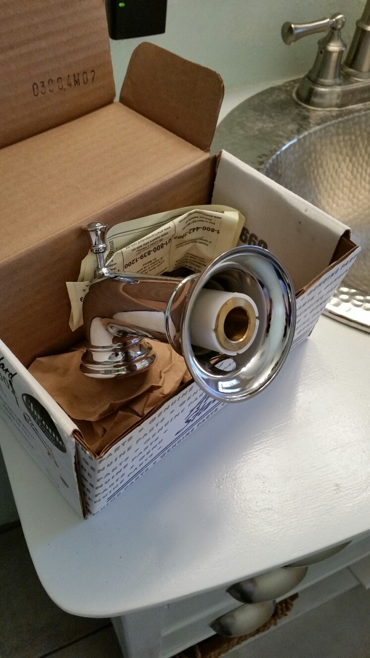 plumbing How can I connect a bath wall spout intended for copper to a