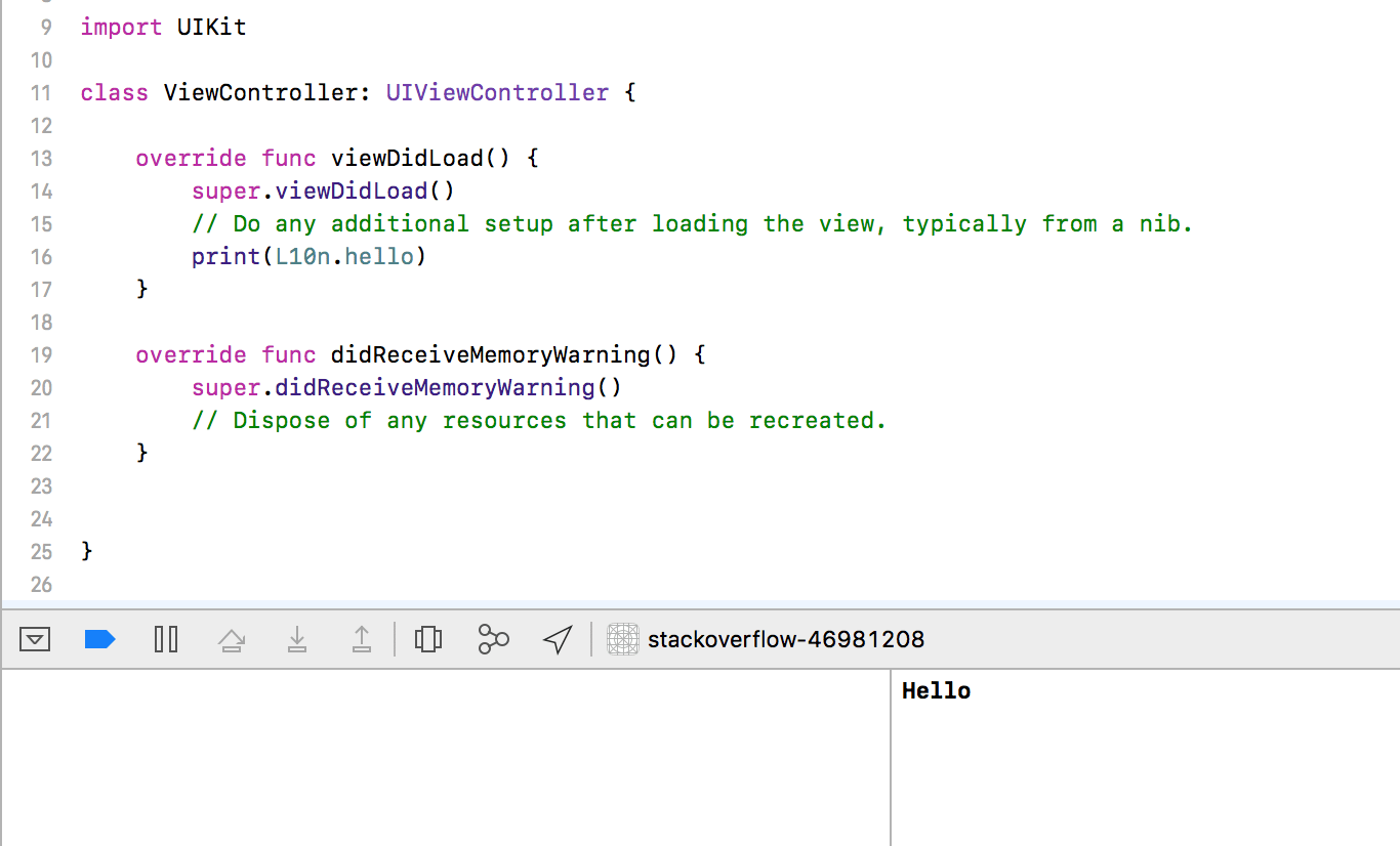 ios How to autogenerate list of Localizable.strings Stack Overflow