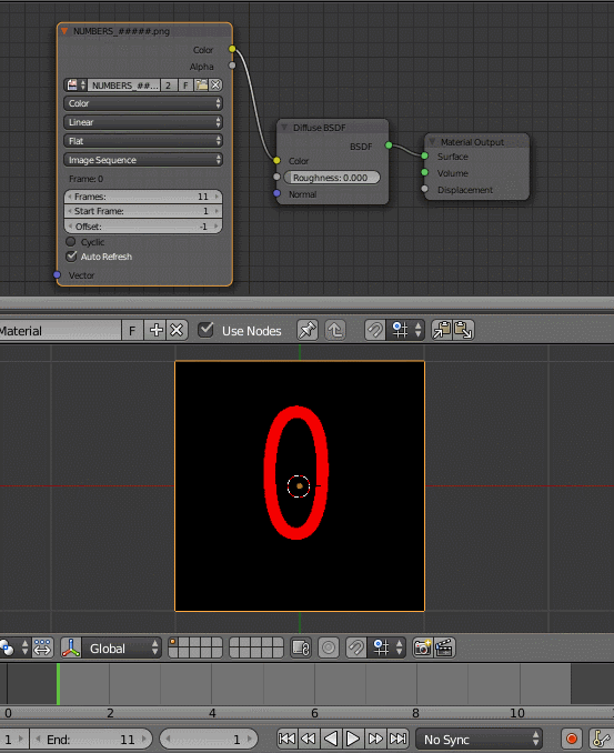 texturing How do you animate image texture materials in blender