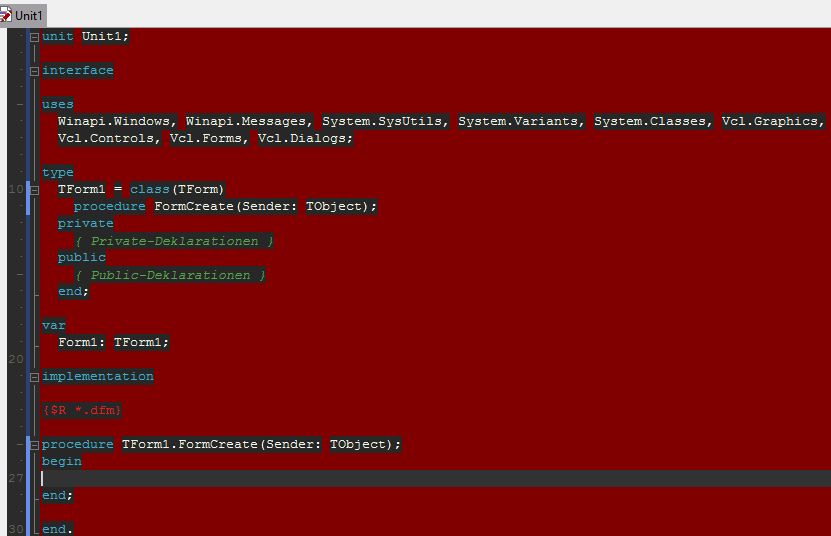 ide Delphi Change Editor Background Color in Seattle Stack Overflow