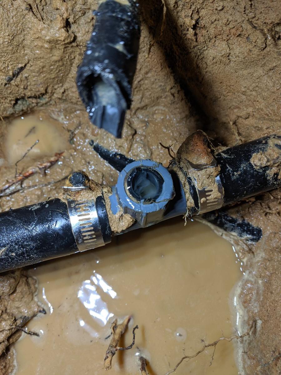 Repair Sprinkler Pipe