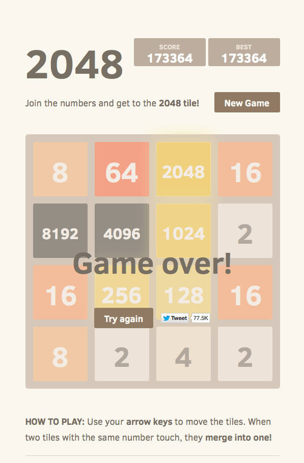 logic What is the optimal algorithm for the game 2048? Stack Overflow