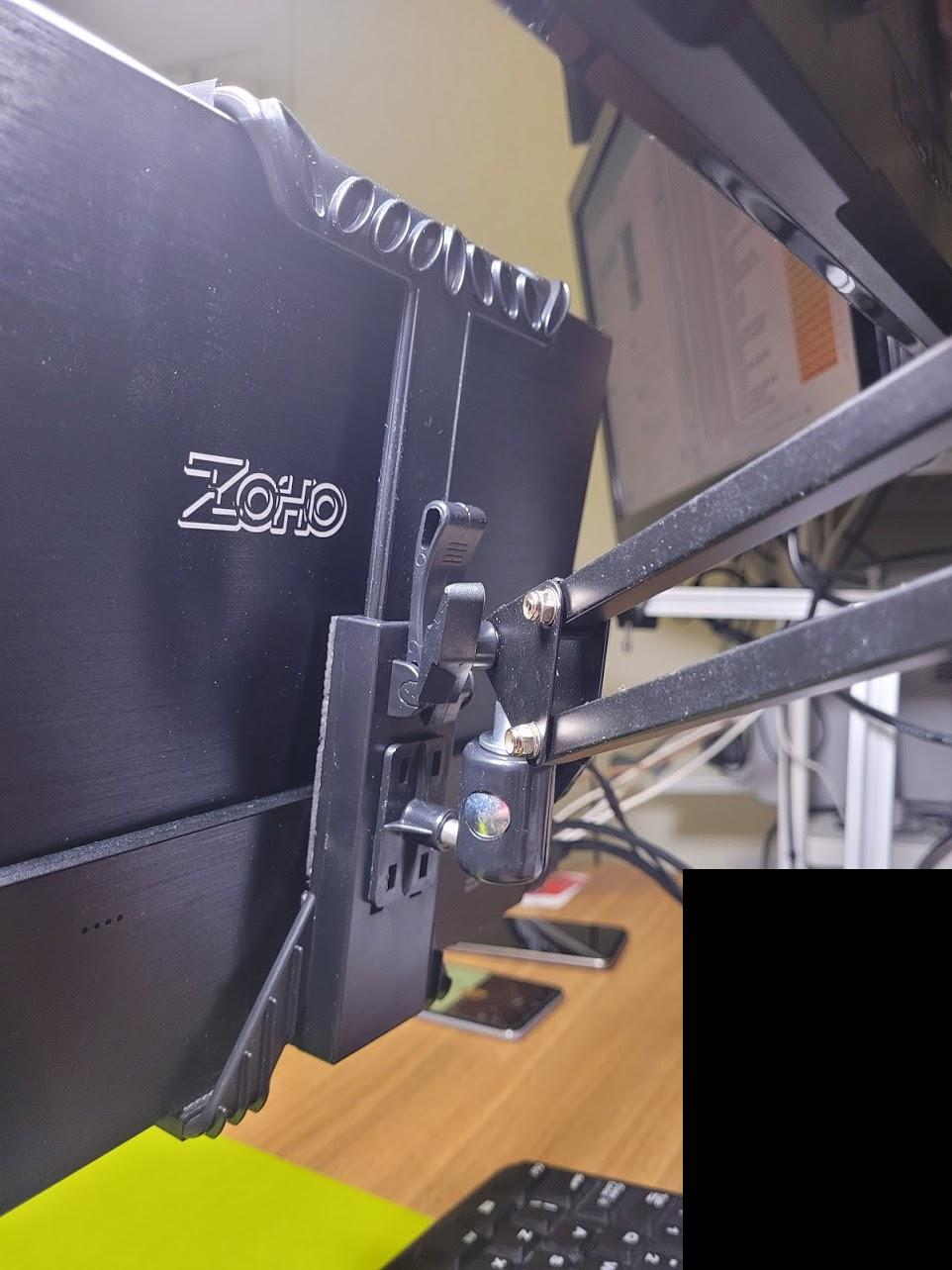 Swivel Mount for 15.6" Portable External Monitor? Hardware