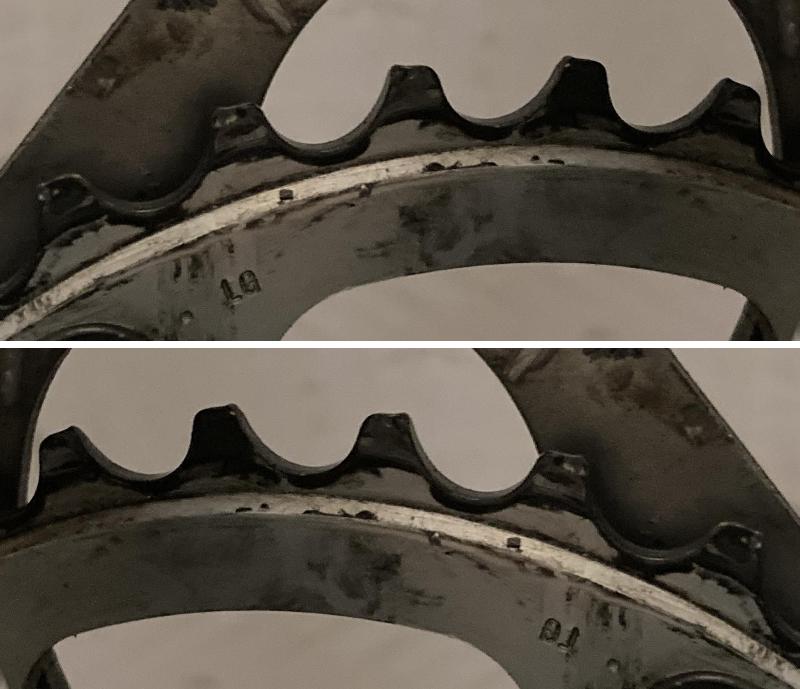 New chain, skipping off small sprocket in front when under load