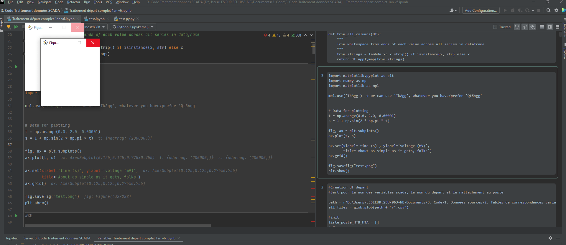 python How to get interactive plot of pyplot when using jupyter pycharm Stack Overflow