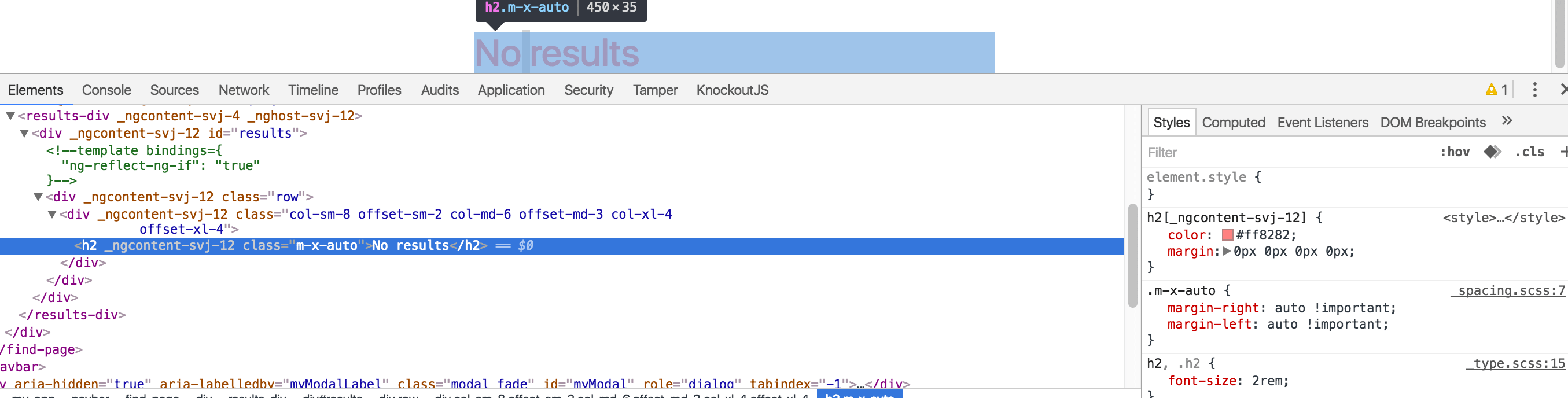 html not centering with margin auto because it is full width Stack