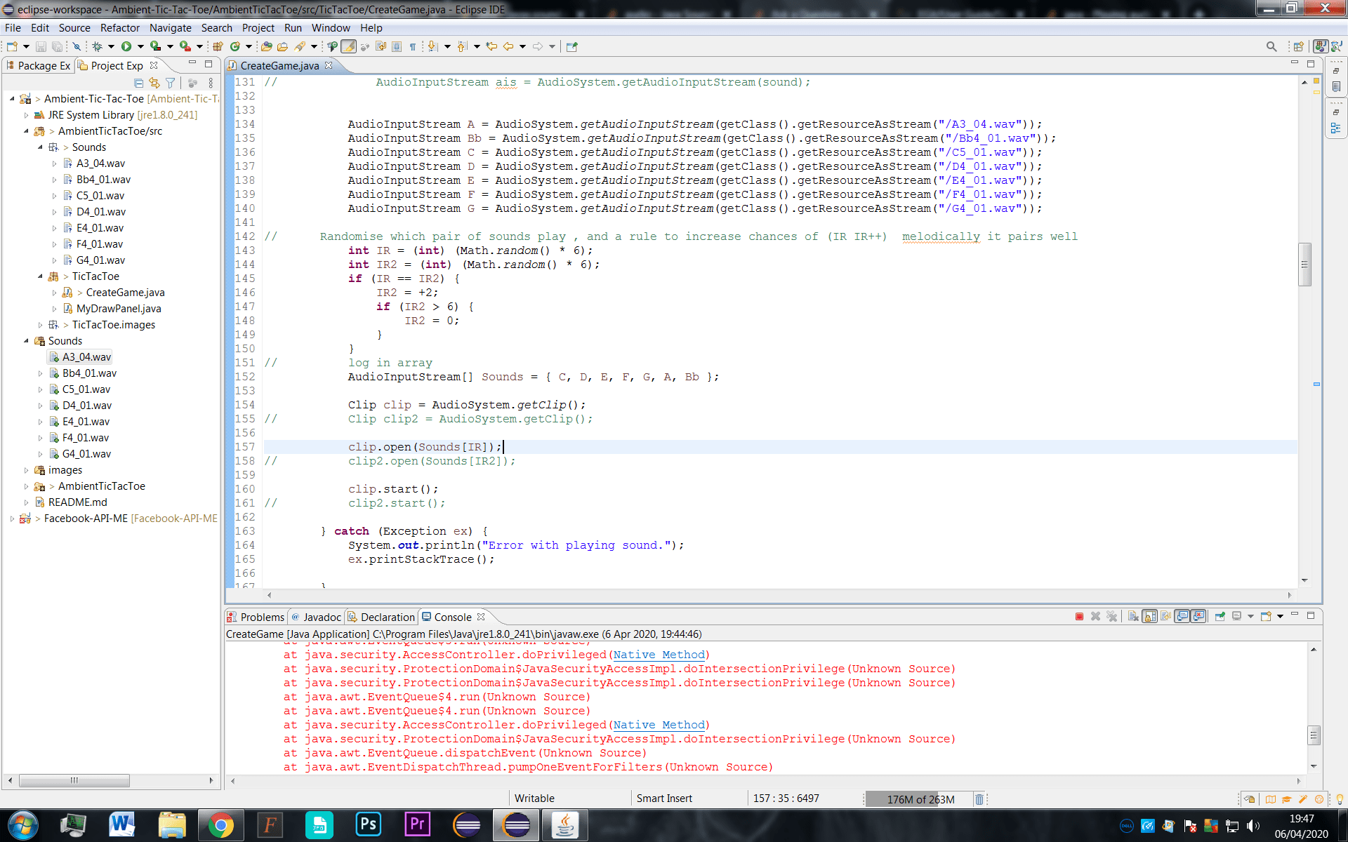 java Javax.sound.sampled.LineUnavailableException Stack Overflow
