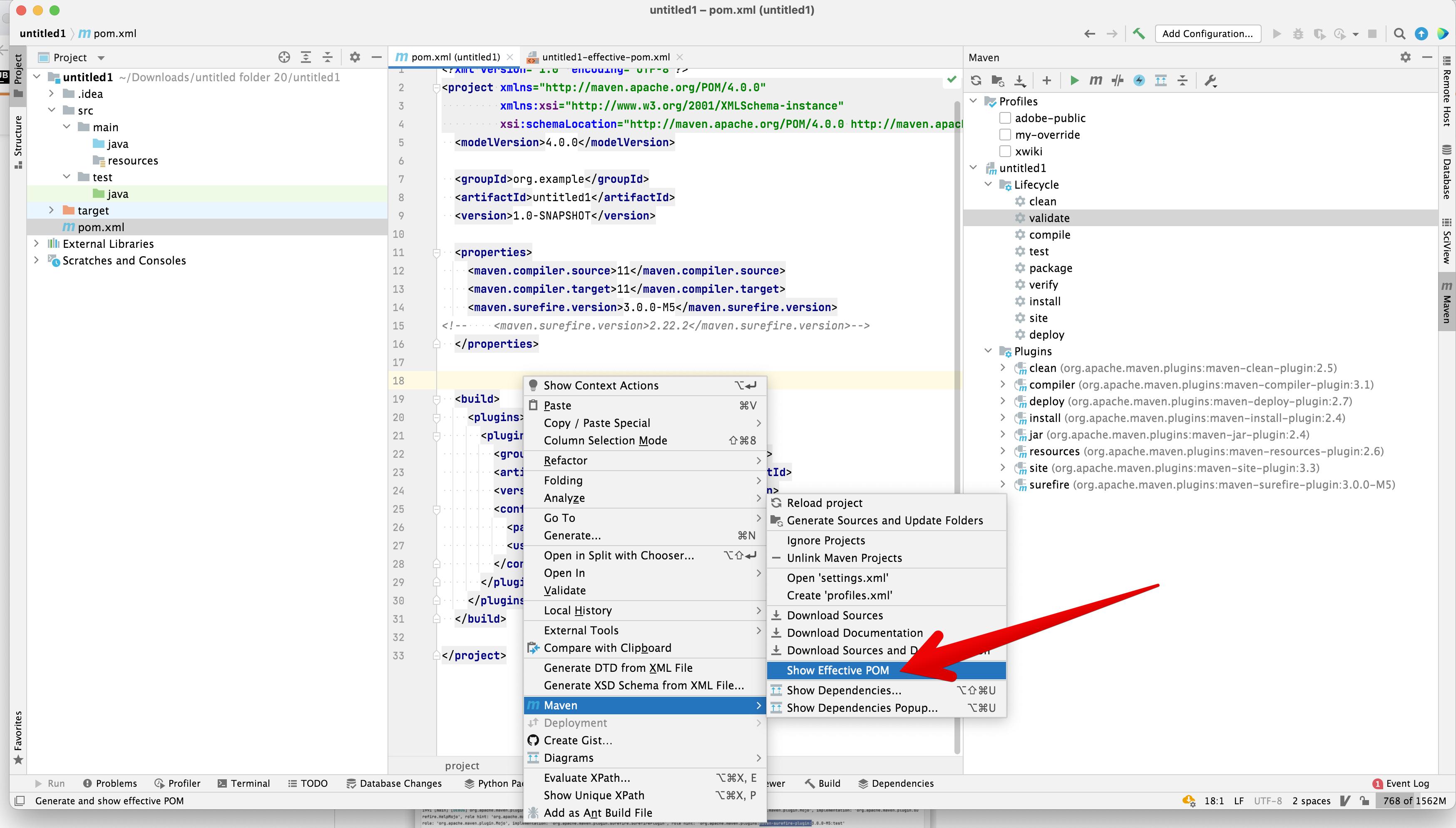 intellij idea Maven Surefire Plugin version confusion Stack Overflow
