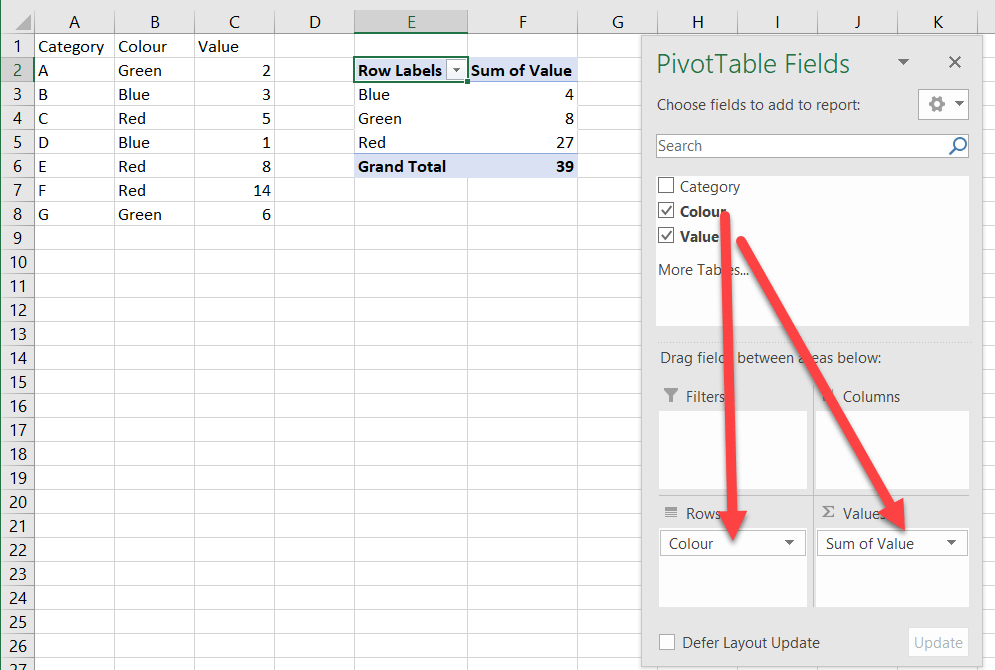 Sum based on text values Excel Stack Overflow