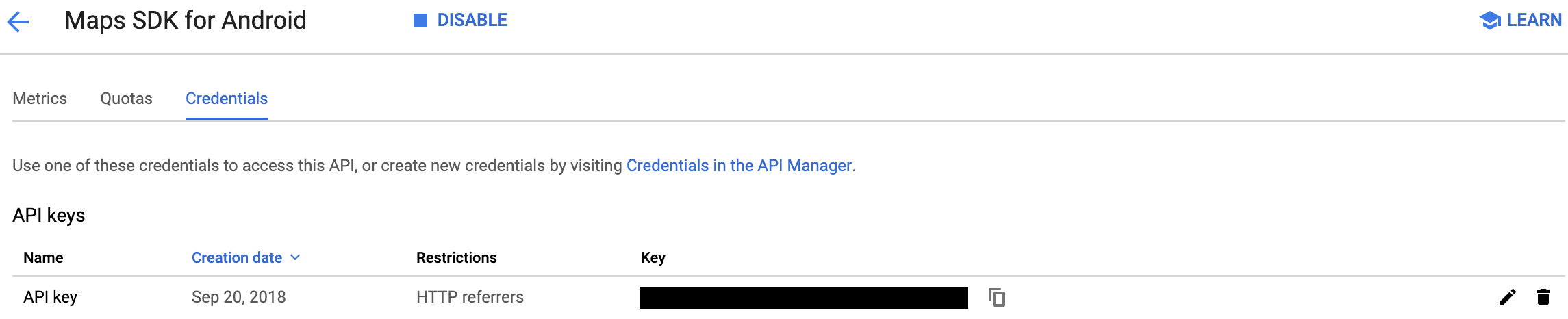 Google Maps Android API Authorization failure. Ensure that the "Google