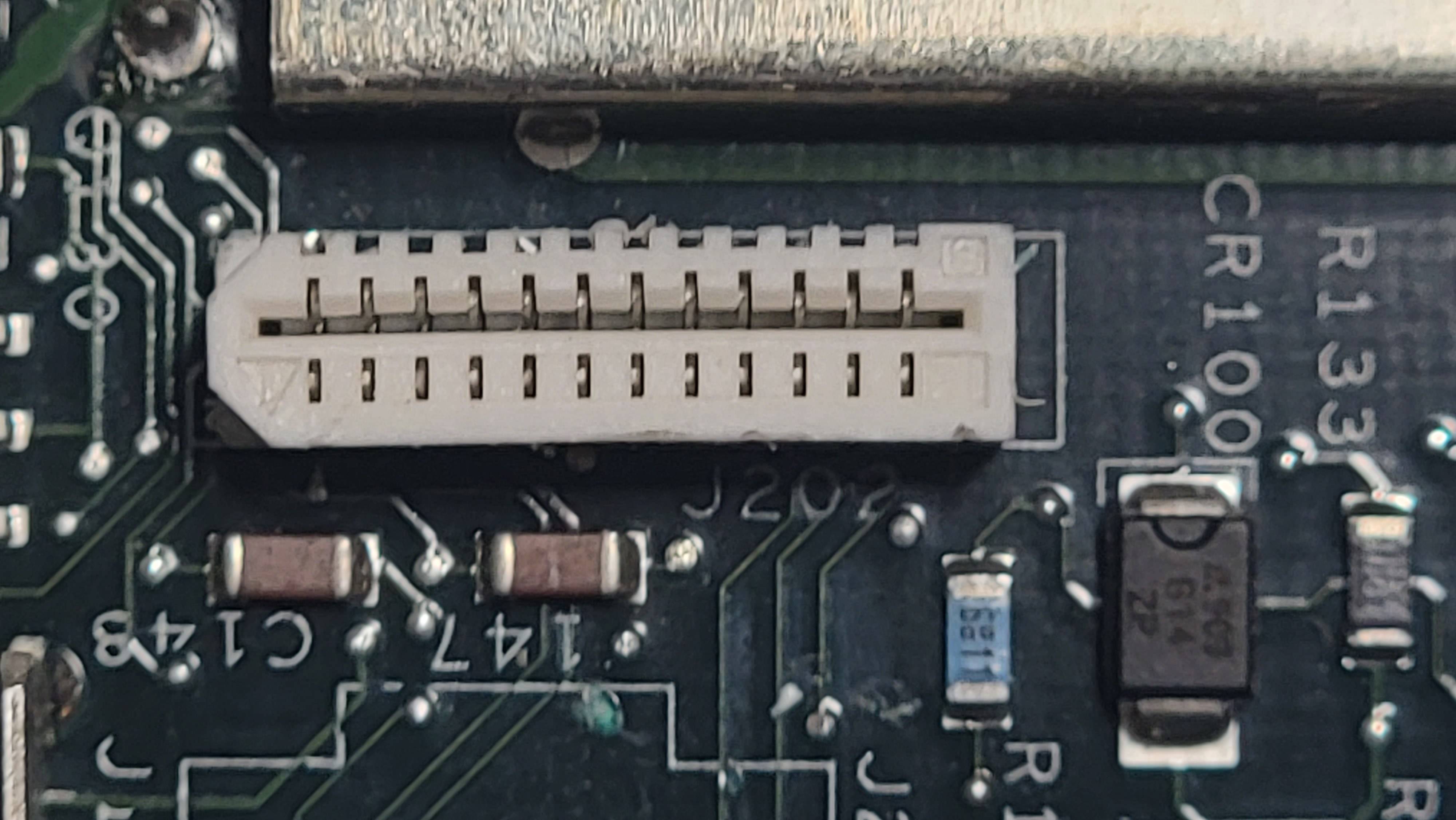identification Identify a replacement 12pin ribbon cable push in
