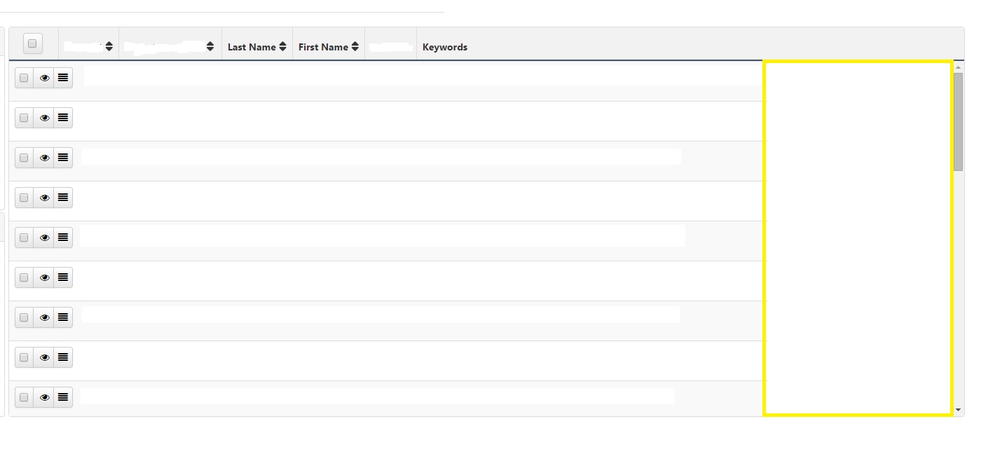 html Displaying table with an overflow using two tables Stack Overflow
