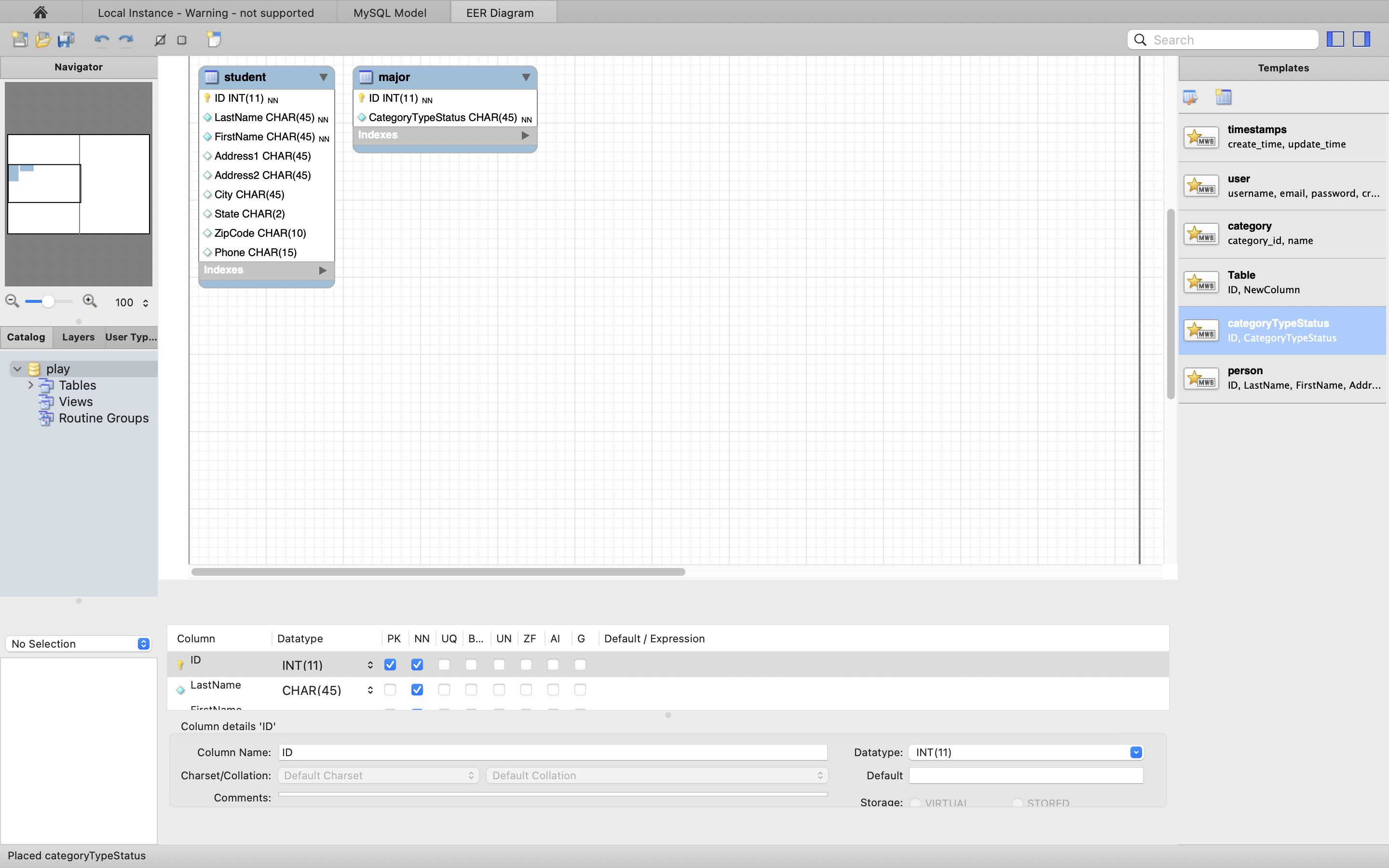 MySQL Workbench Model Diagram Icons not displaying - Stack Overflow