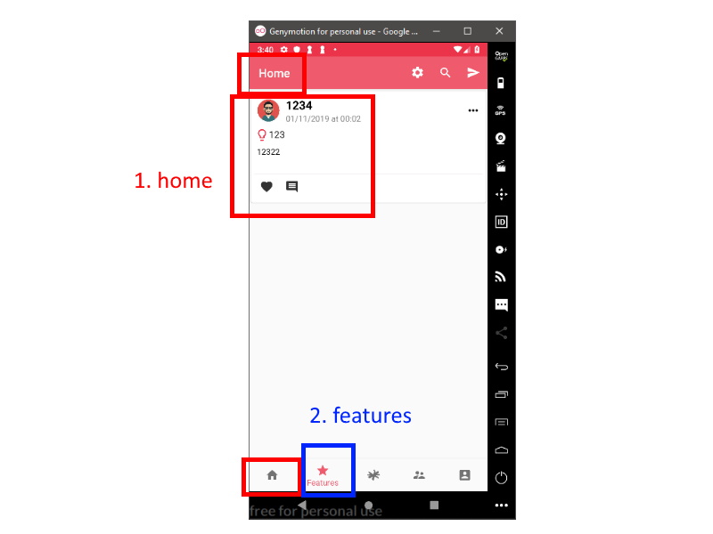 java How to fix bottom navigation bar not showing correctly Stack