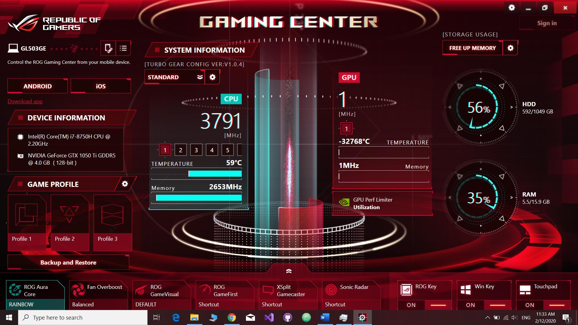 Laptop running at max speed when idling? But the fan works fine during