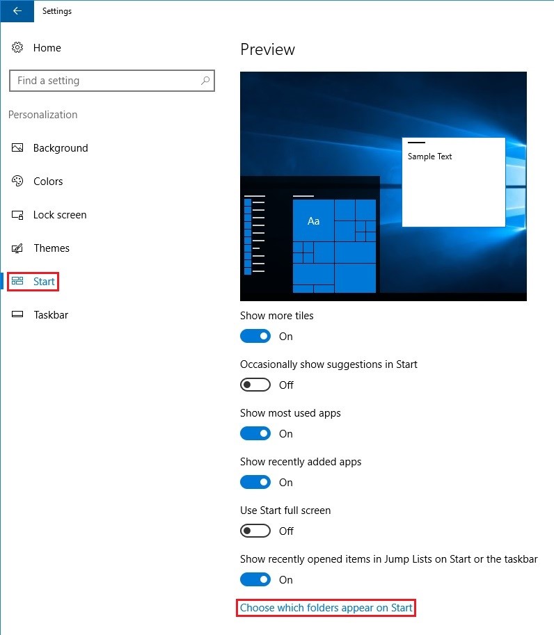 Hotkeys Settings In Windows 10