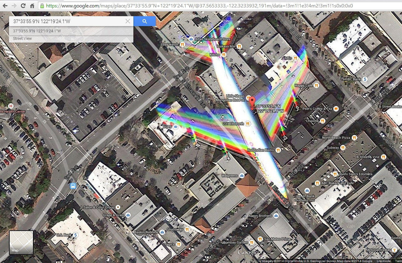Google Maps user spots American stealth bomber over China as.