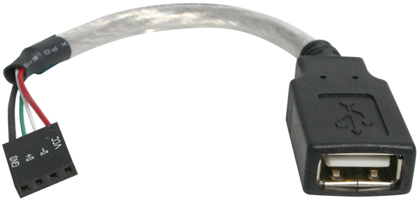 motherboard - Converting a 9 pin connector to a "normal" usb? - Super User