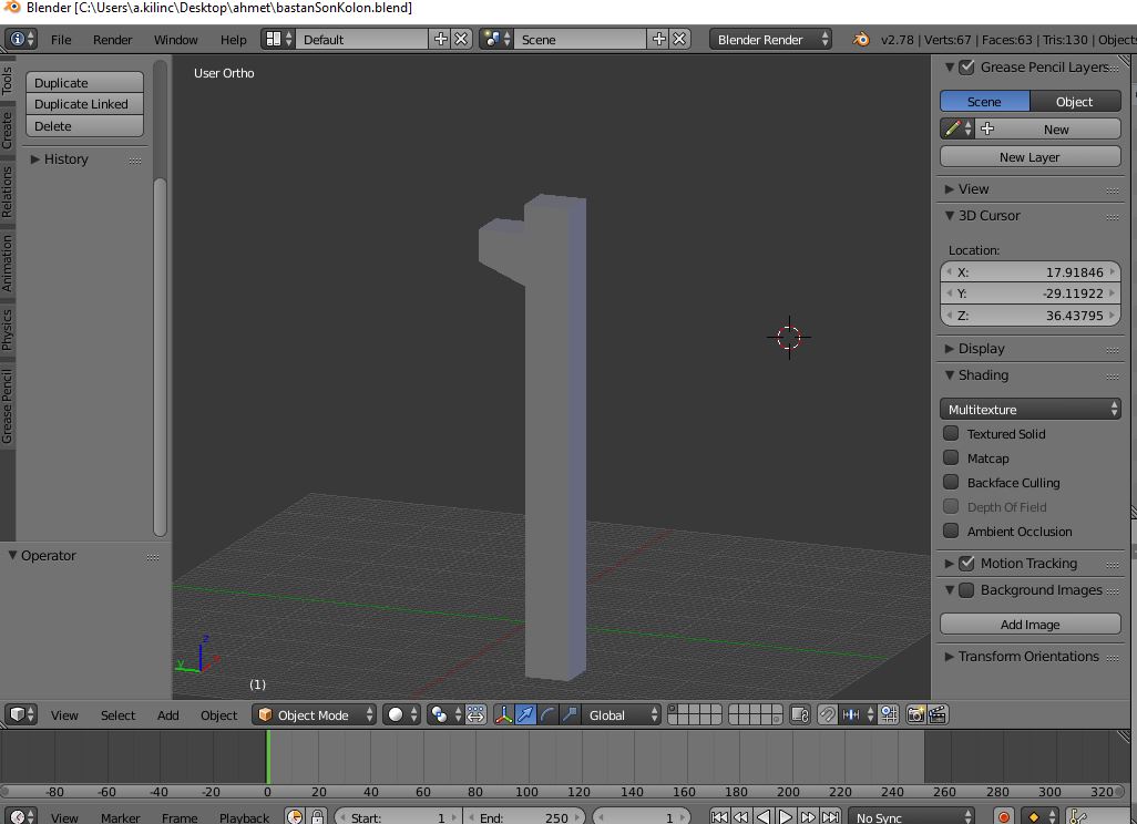 javascript Exported object from blender doesnt work properly in