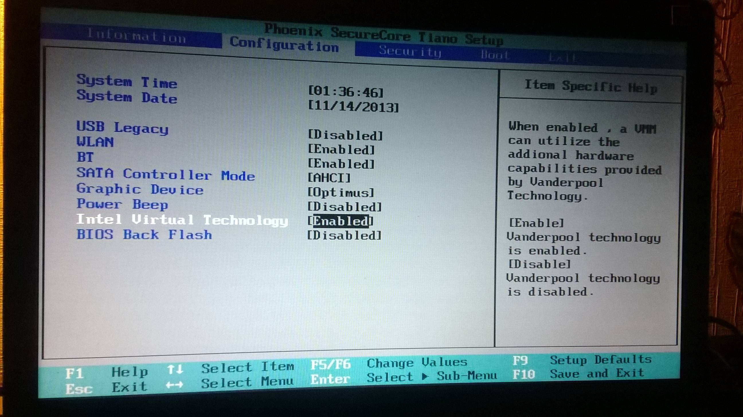 Resume on Alarm Power Management problems Wims BIOS