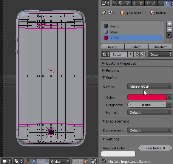 modeling Assign material to part of mesh Blender Stack Exchange