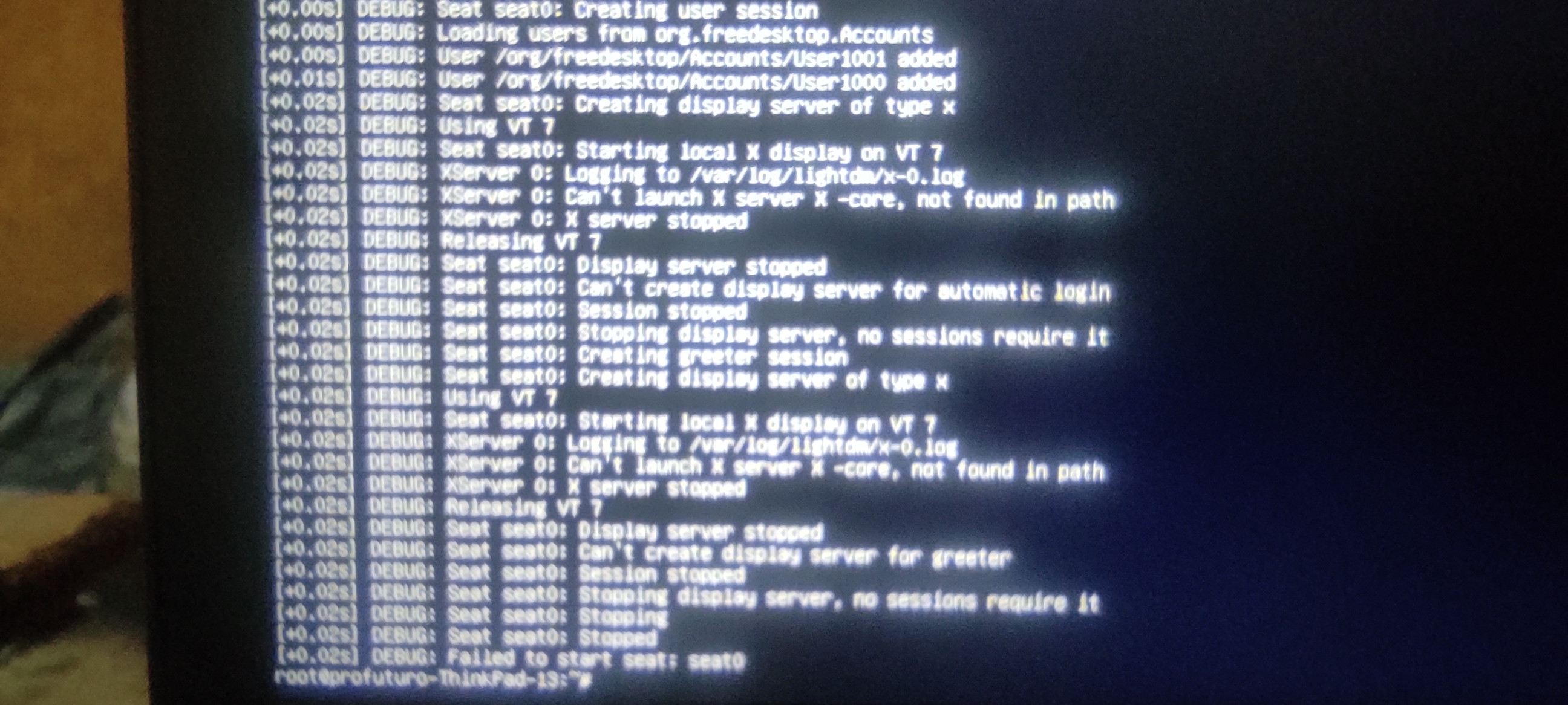 22.04 Ran test for ligthdm bug Says Xserver no path found Ask Ubuntu