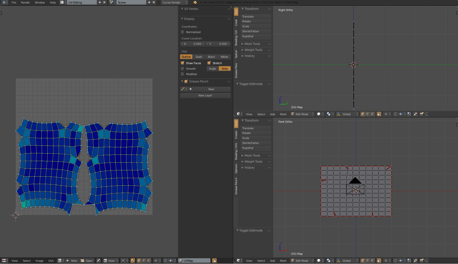 UV map contains massive distortion Blender Stack Exchange