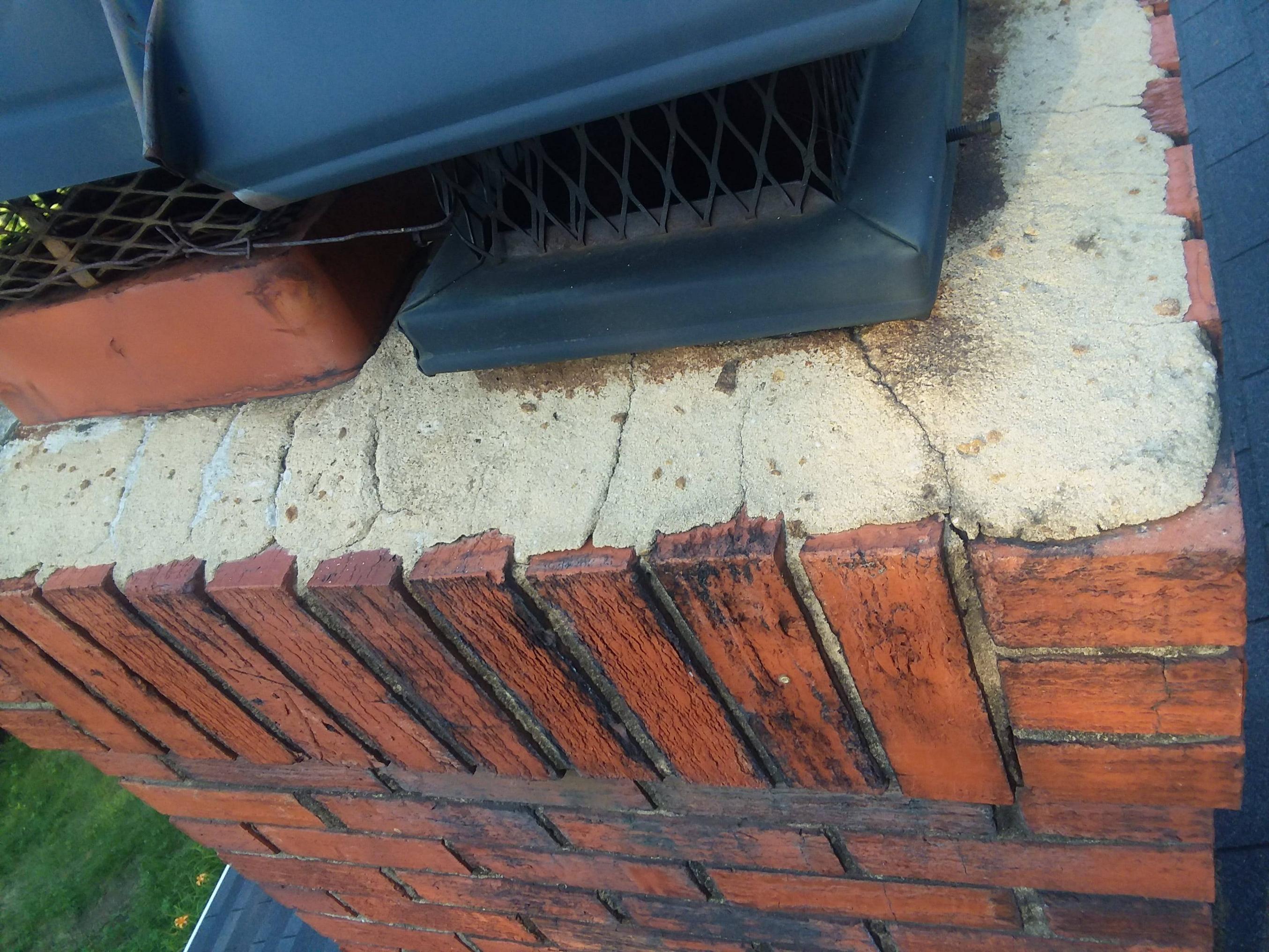 masonry Pouring a new concrete chimney crown...should I DIY? Home