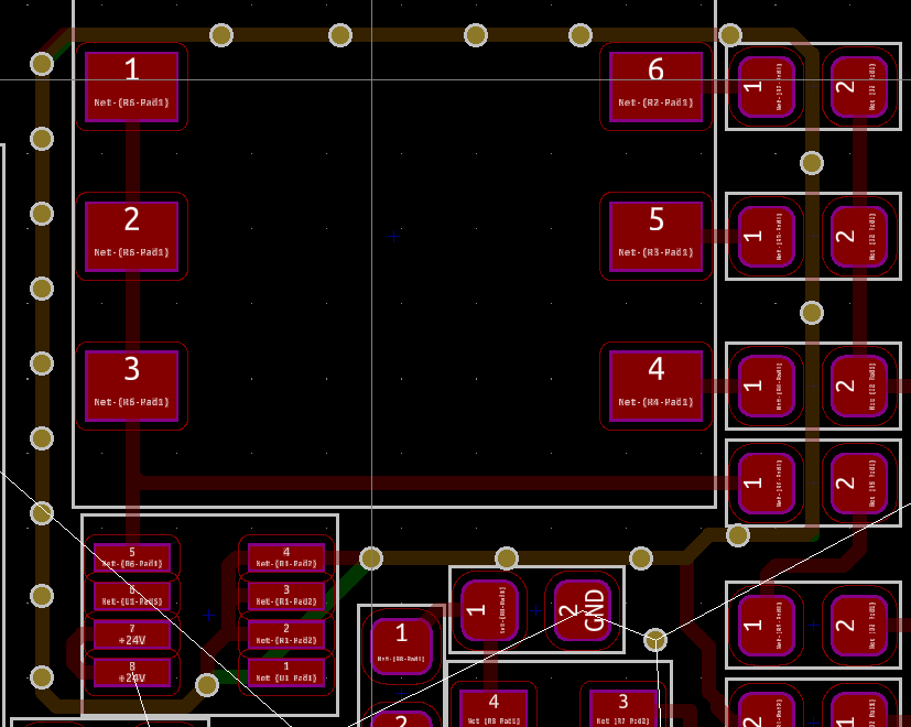 pcb LT3092 and large guard rings Electrical Engineering Stack Exchange
