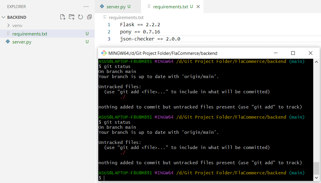 Git status show all untracked file instead of ./ Stack Overflow
