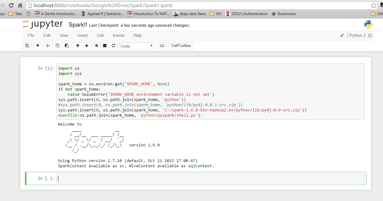 python How to run a pyspark application in windows 8 command prompt