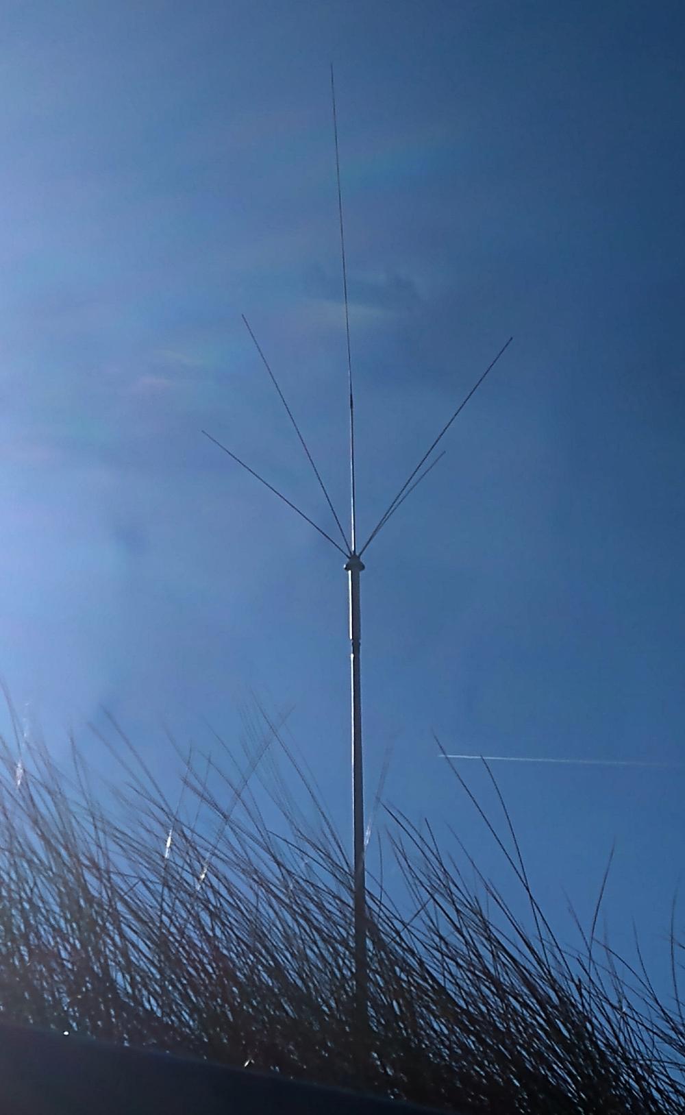hf What is this vertical antenna with radials pointing up Amateur