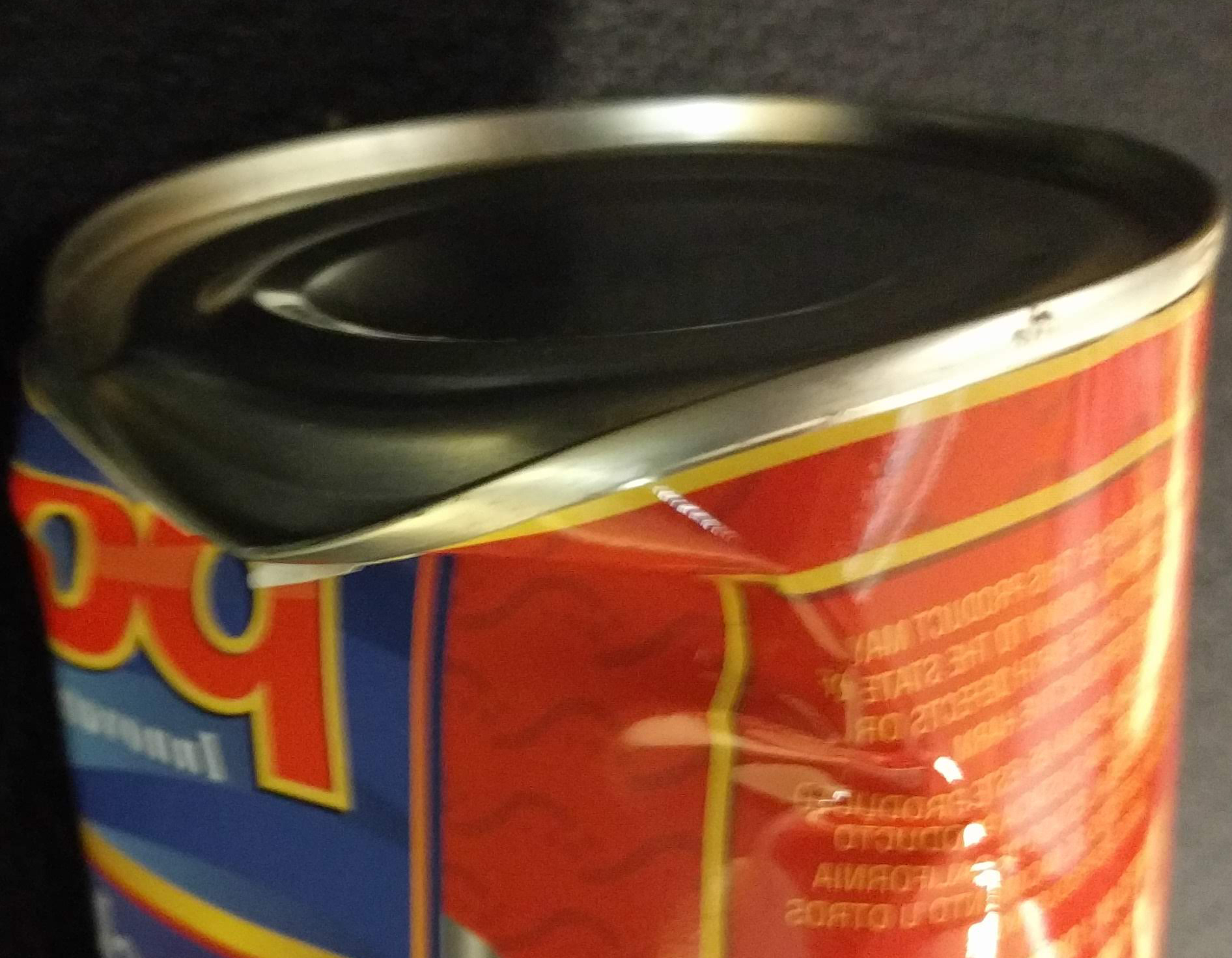 safety of “tin” cans dented in shipping Q&A Answertion