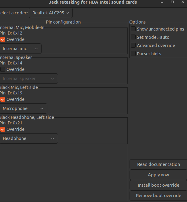 sound Headphone with single 3.5mm jack Mic not working on Ubuntu 22.