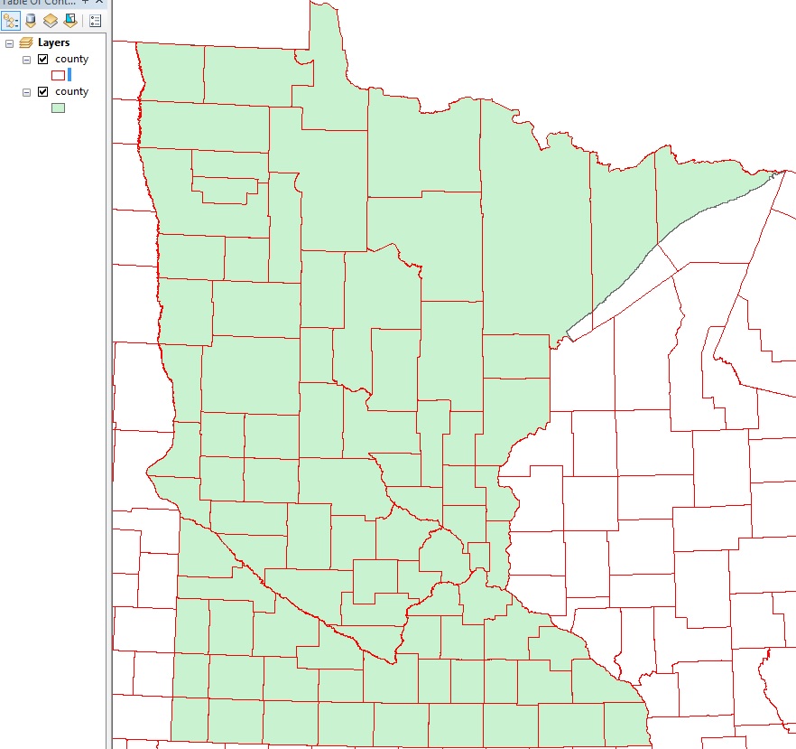 qgis CRS for submission to Minnesota DOT Geographic Information