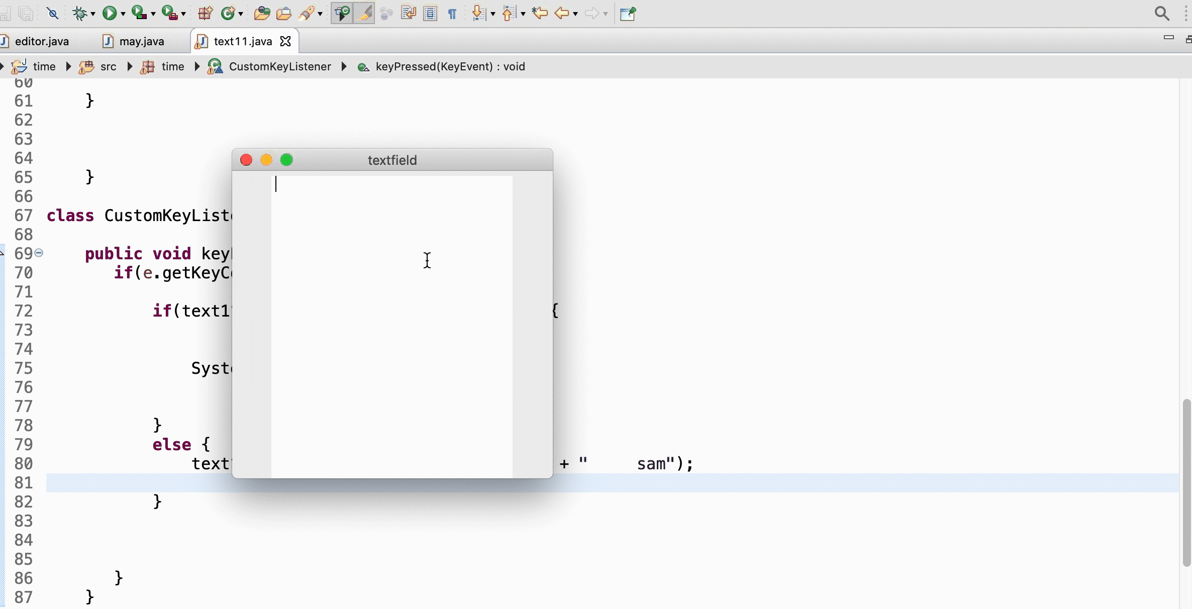 java create if statement on each individual line of a textarea object