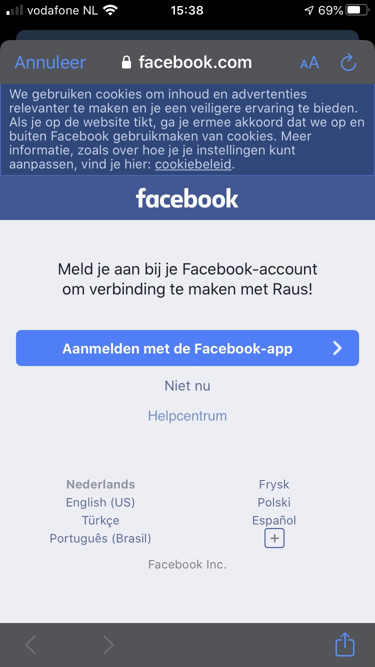 ios Facebook Login email + password not working Stack Overflow