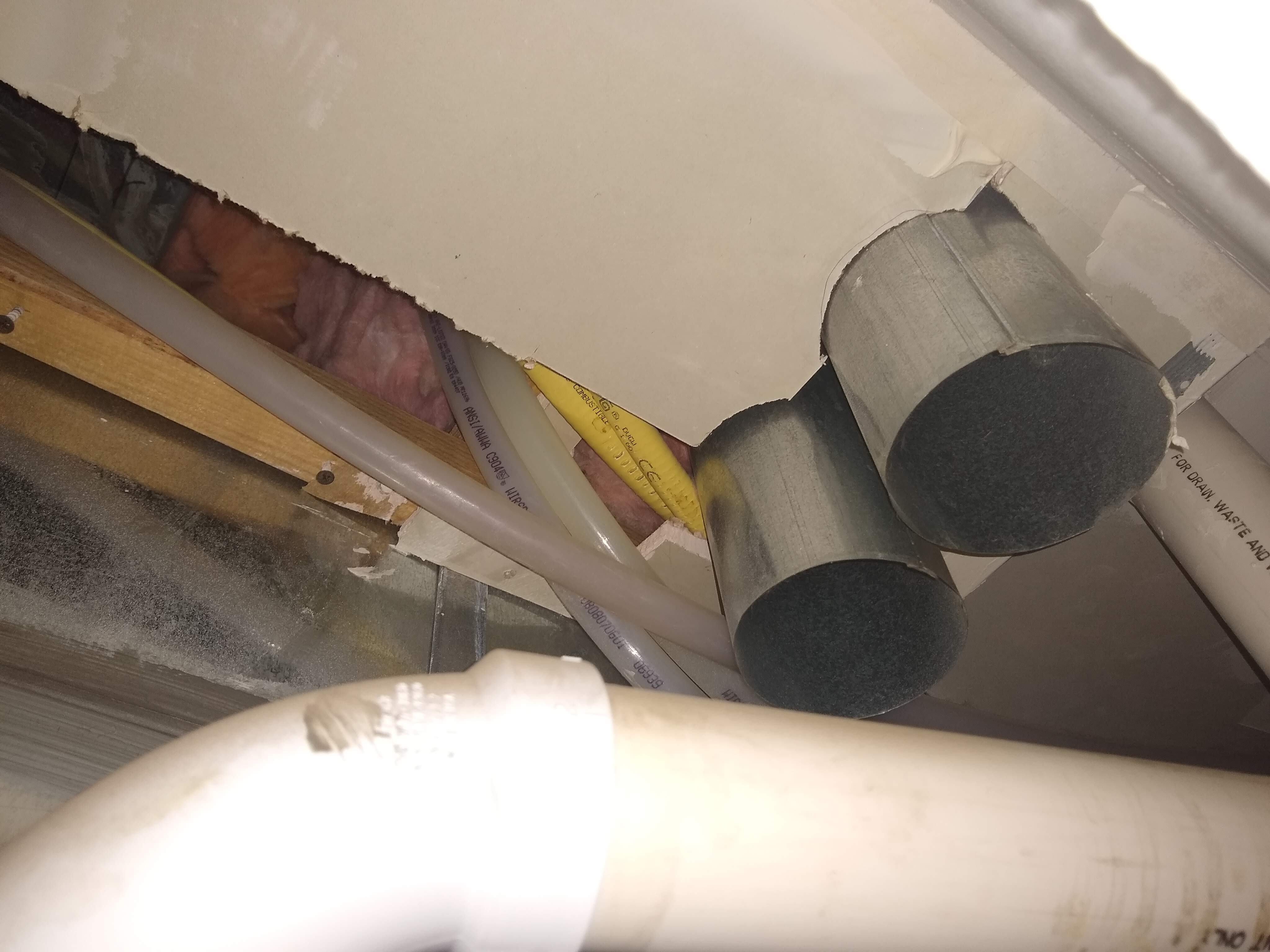 Is the ventilation in the utility closet a construction mistake Love