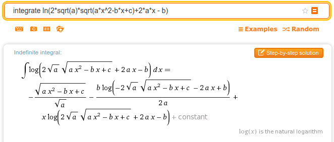 calculus Can the definite integral of a real valued function be a